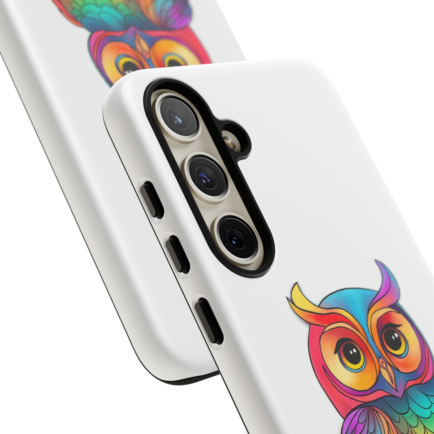 Rainbow Owl Tough Phone Case