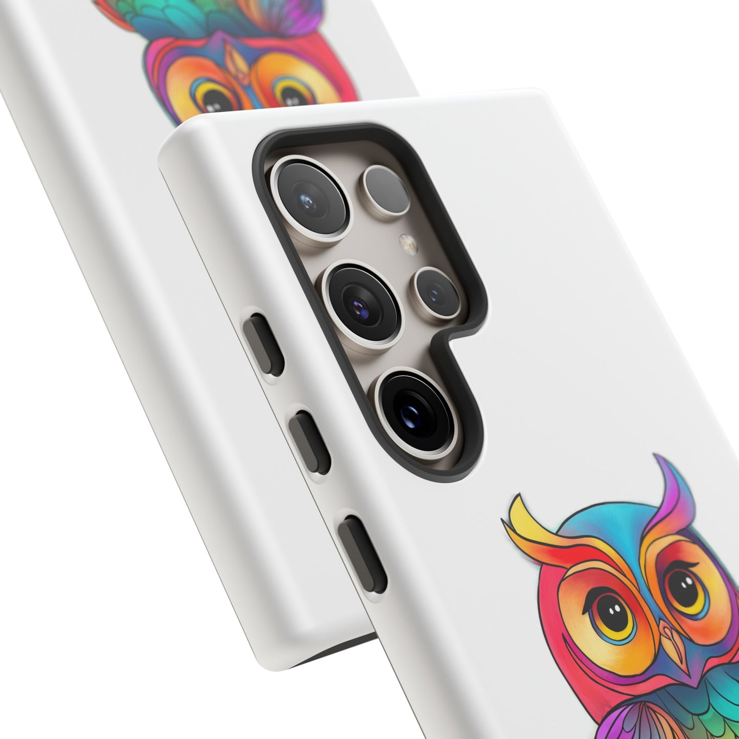 Rainbow Owl Tough Phone Case