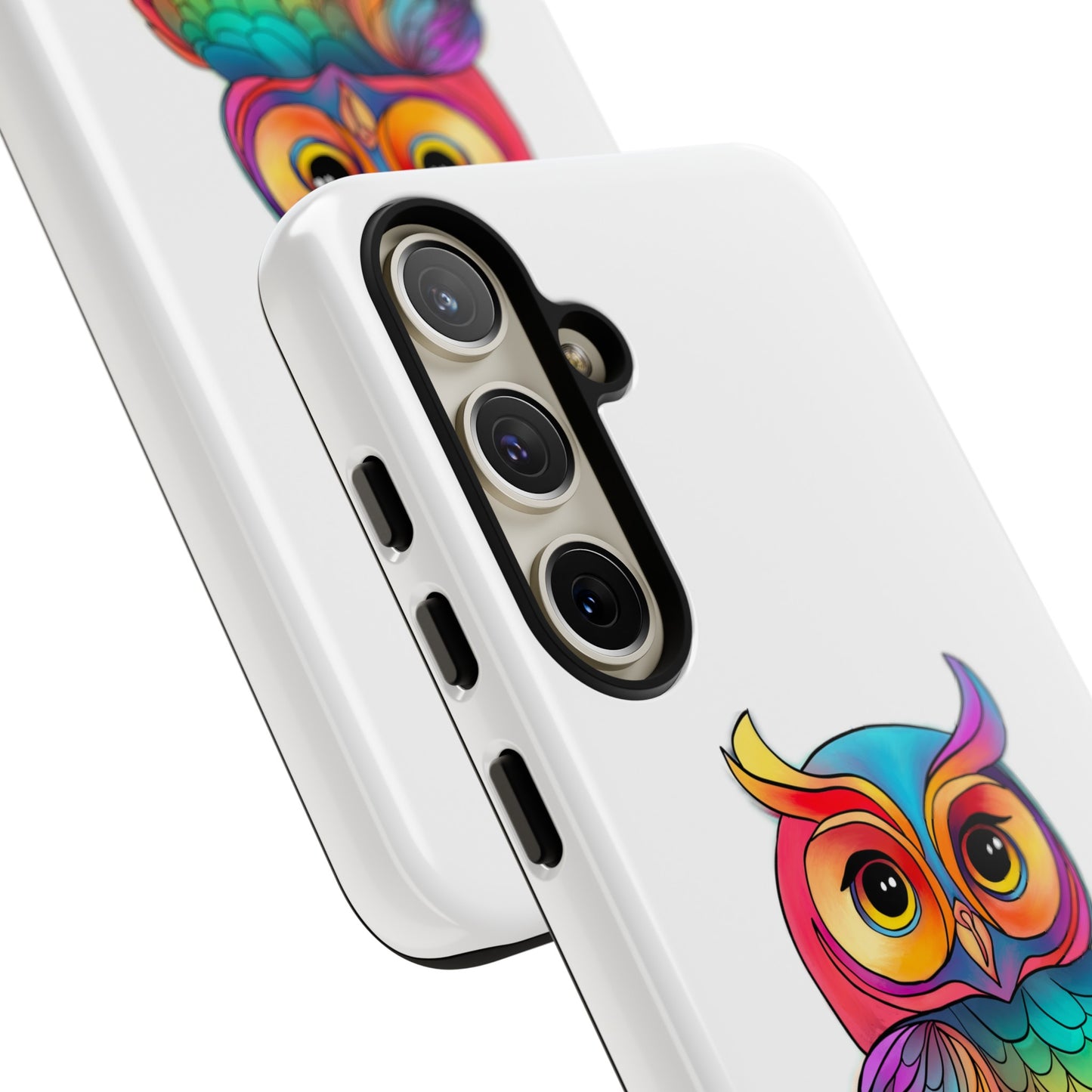 Rainbow Owl Tough Phone Case