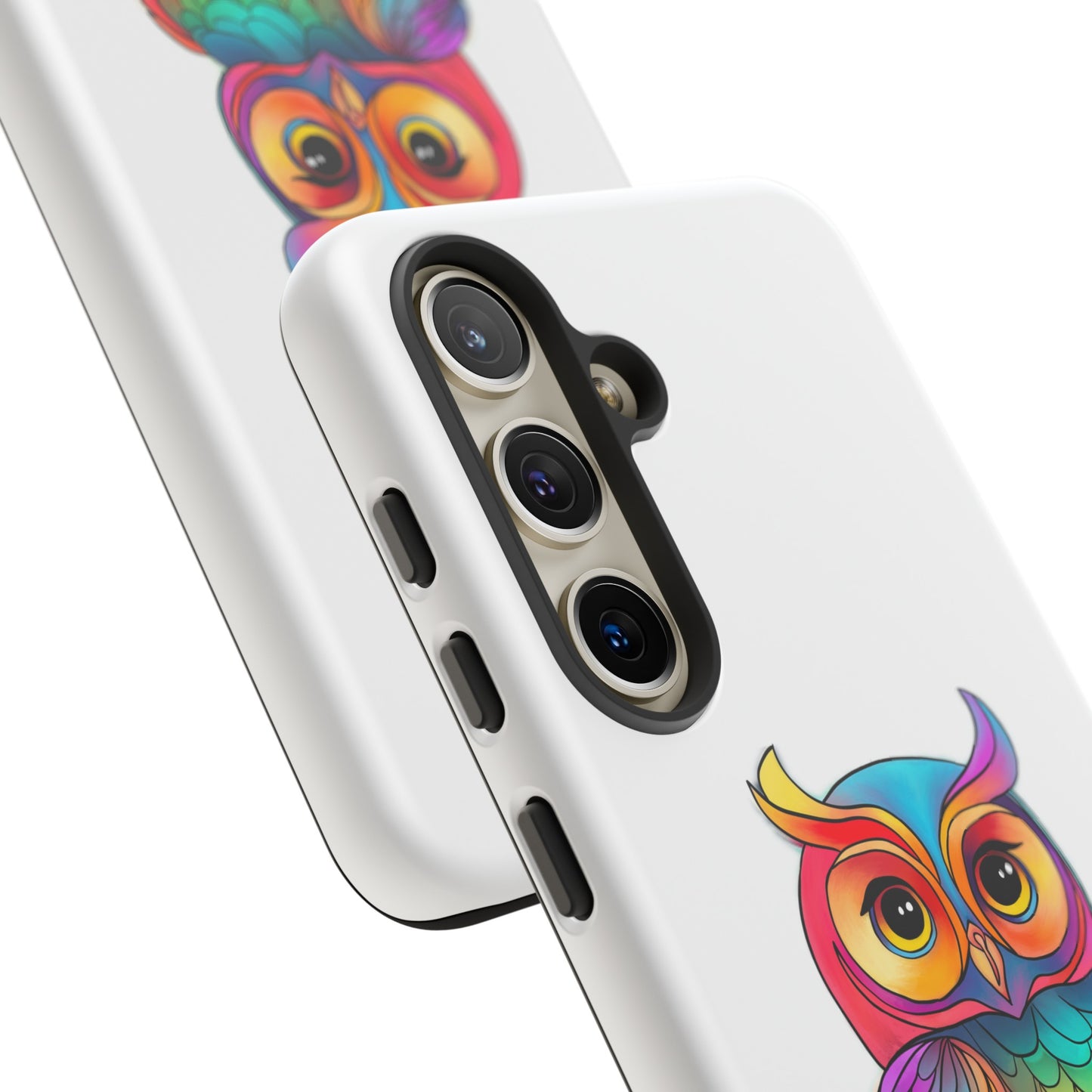 Rainbow Owl Tough Phone Case