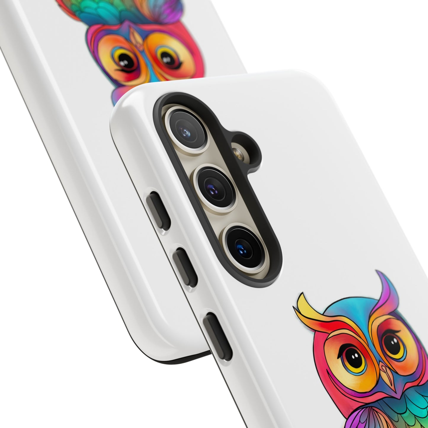 Rainbow Owl Tough Phone Case