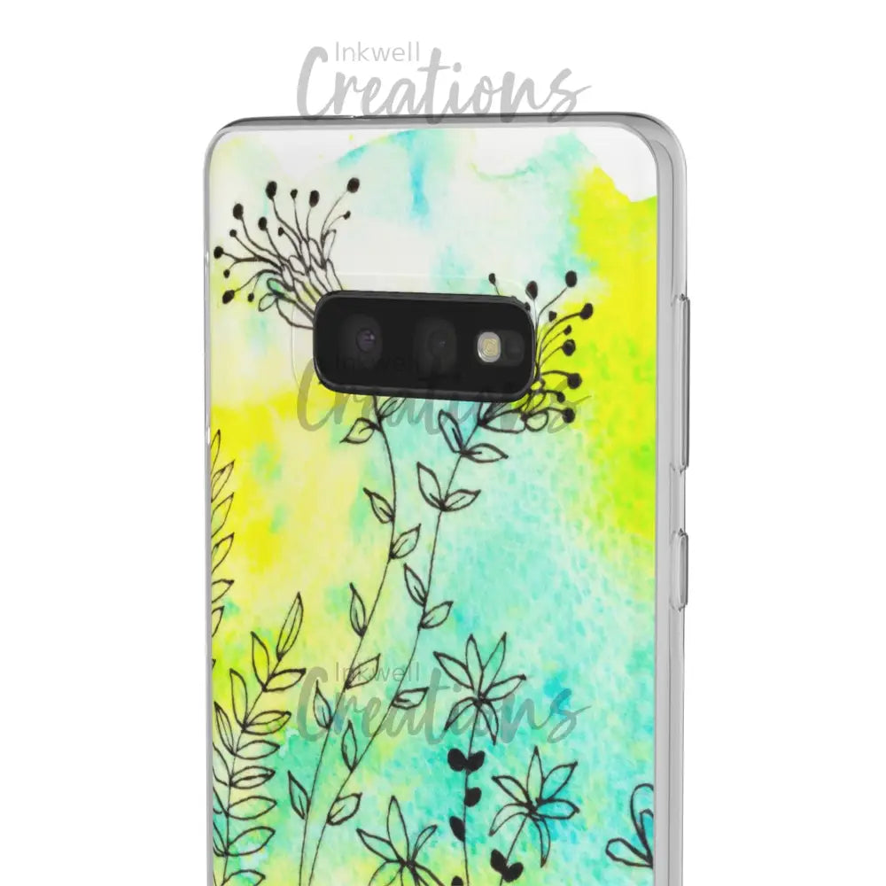Bloomin Watercolour Flowers - Flexi Case Phone