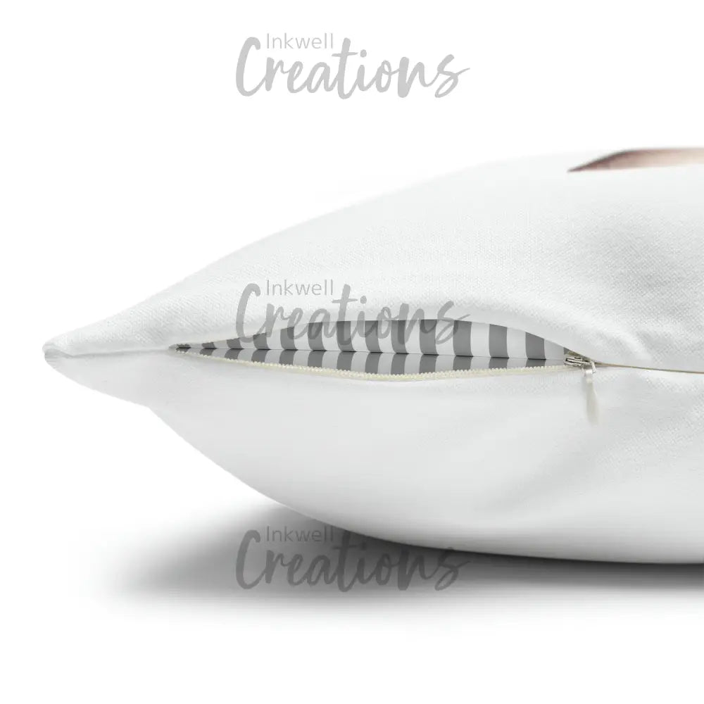 Sleeping Squirrel - Polyester Cushion Cover Home Decor
