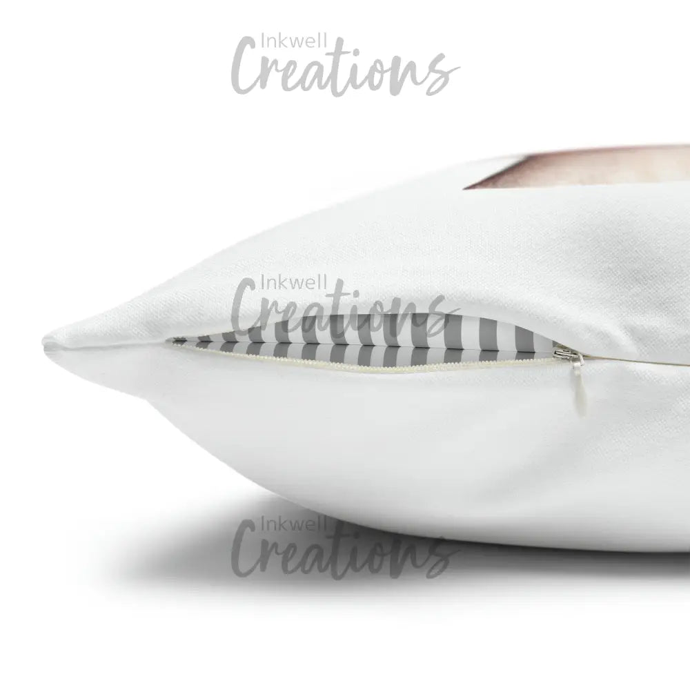 Sleeping Squirrel - Polyester Cushion Cover Home Decor