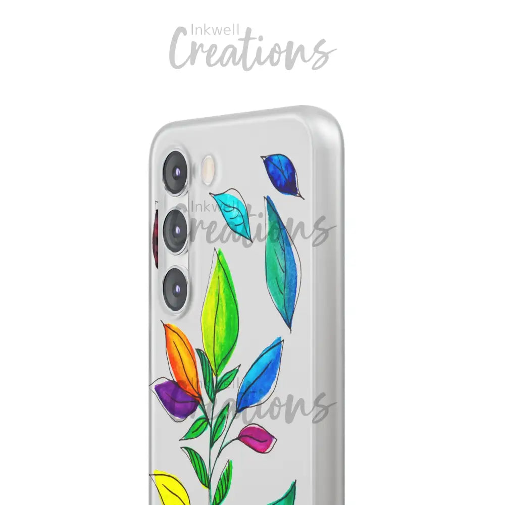 Watercolour Leaves - Flexi Case Phone