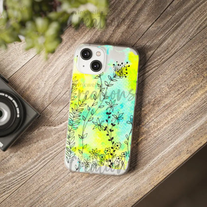 Bloomin Watercolour Flowers - Flexi Case Phone