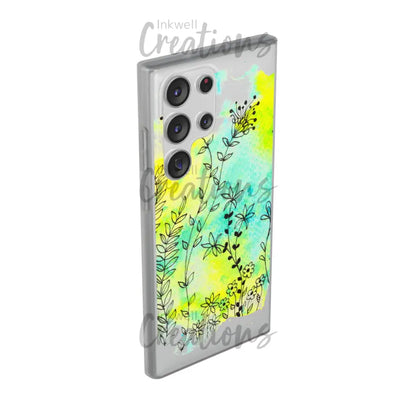 Bloomin Watercolour Flowers - Flexi Case Phone