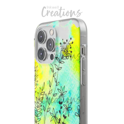 Bloomin Watercolour Flowers - Flexi Case Phone