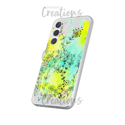 Bloomin Watercolour Flowers - Flexi Case Phone