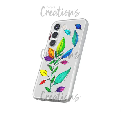 Watercolour Leaves - Flexi Case Phone